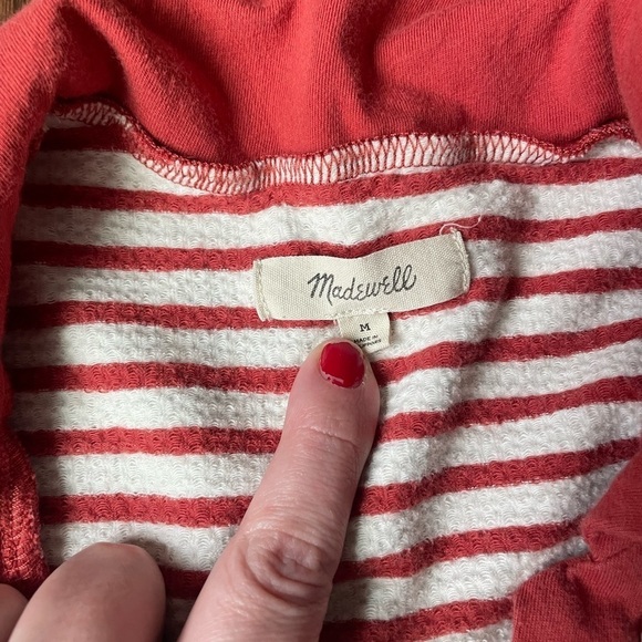 Madewell striped cropped tee - Picture 3 of 3